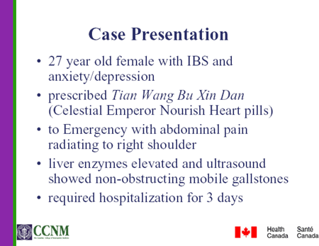 Medical case study presentation