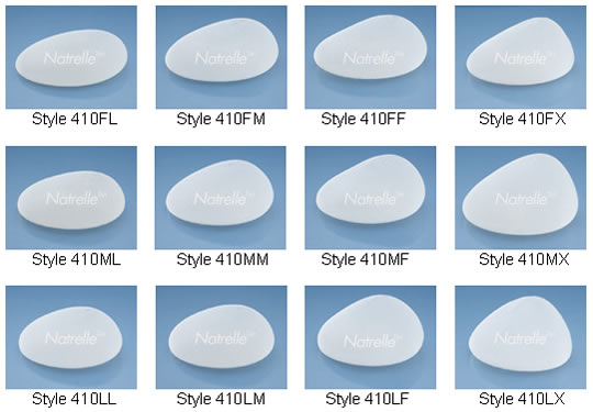 NATRELLETM HIGHLY COHESIVE SILICONE-FILLED BREAST IMPLANTS
