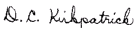 Diane Kirkpatrick Signature